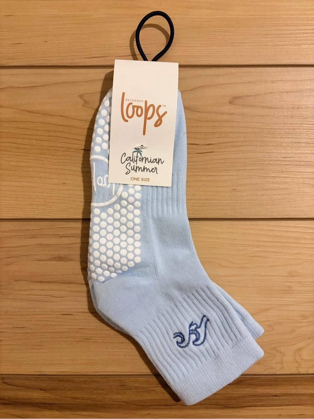 Bundle of Loops Gripper Pilates Socks - One Size